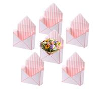 Enveloppes Saint-Valentin - Boîte Saint-Valentin | Boîte Cadeau De Grande Capacité, Décoration De Vacances, Cartes De Collations De Fleurs De Célébration De Vacances De Mariage Pour Le Festival De Mar