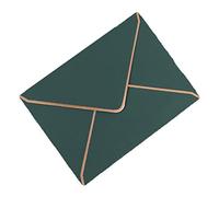 Enveloppes vintage de 17,8 x 12,7 cm de couleur unie pour le Nouvel An, une fête de mariage, des invitations pour enfants, ensemble d'enveloppes vintage colorées