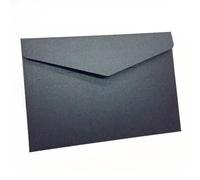 Enveloppes Western Vintage Pearl Paper,Business,Wedding,Party,Anniversity,192mm X 133mm,250 G/M²,40 Pièces Par Paquet - Type Black 40pcs