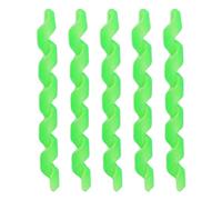 Enveloppez Spiral Bicycle Cable Sleeve 5 Emballage Anti-frottement du boîtier en caoutchouc anti-frottement pour la ligne de frein à changement de vélo TPR Matériau 2,3 pouces (Vert)