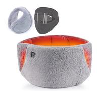 Enveloppez-vous autour du coussin chauffant - Soulage menstruel portable avec 3 modes de chaleur, rechargeable par USB | Coussin crampes électrique doux pour un usage dorsal et abdominal, solution de