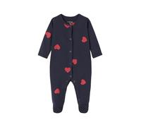 Dors-bien en velours Mon coeur marine 1M(54CM)