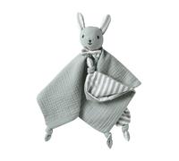 ENVIE DE FRAISE Doudou en Gaze de Coton Bio Vert Sauge TU