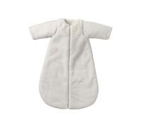 ENVIE DE FRAISE Gigoteuse manches amovibles en imitation fourrure écru 0/6M