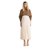 ENVIE DE FRAISE Jupe Longue Grossesse en Viscose et Lin Beige 44