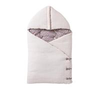 ENVIE DE FRAISE Nid d'ange en gaze de coton bio rose pâle TU