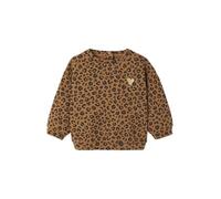 ENVIE DE FRAISE Sweat léopard bébé Capsule mère- Fille Beige 18M(81CM)