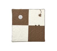 ENVIE DE FRAISE Tapis d'éveil léopard en Gaze de Coton Beige TU