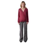 ENVIE DE FRAISE Tee-Shirt Grossesse Effet Blouse croisé Devant Bordeaux 38/40