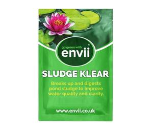 Envii Sludge Klear - Traitement Anti-Vase pour Bassin Exterieur - 6 tablettes traitte 30,000 L