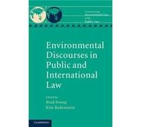 Environmental Discourses in Public and International Law - Cambridge University Press - Cambridge University Press - Livre en Anglais - Hardback Cambridge University PressCambridge University Press (A