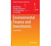 Environmental Finance And Investments