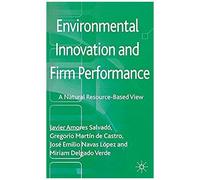 Environmental Innovation And Firm Performance