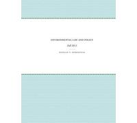 Environmental Law And Policy