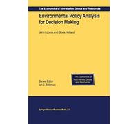 Environmental Policy Analysis For Decision Making