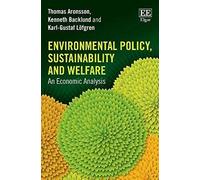 Environmental Policy, Sustainability And Welfare