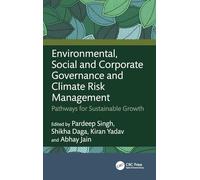 Environmental, Social and Corporate Governance and Climate Risk Management