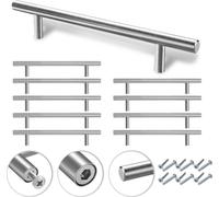 ENVIRONNEMENT 50x barre d'appui Salle de bain Poignée de cuisine Poignée de meuble Véritable inox Poignée d'armoire Reling 220*160*12MM