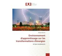 Environnement d'apprentissage sur les transformations d'énergies - Wissam Boutros - Universitaires Europeennes - broché - Etude