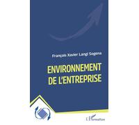 Environnement de l’entreprise - François Xavier Langi Sogena - L'harmattan - broché - Etude