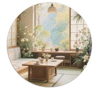 environnement rempli de fleurs et de plantes Puzzle 1000 Pieces Cadeau Unique restaurant Jeu Éduchatif Défi Jouet À De Qualité Supérieure Peinture art Pour Adultes Et Enfants À Partir De 14 Ans 1000pc
