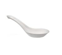 Enviropack Lot de 100 cuillères à ramen en bagasse - Cuillères de service à soupe jetables et compostables - 140 mm