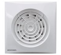 Envirovent Silent-100T Silent-100T artwork Extracteur axial silencieux 100 mm Modèle de minuterie 10,2 cm (blanc)