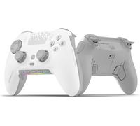 Envision Pro Contrôleur De Jeu Sans Fil Pour Pc Uniquement ¿ Poucettes Anti-Dérive ¿ Cinq Touches G Amovibles ¿ Palettes Dorsales Amovibles ¿ Déclencheurs Instantanés ¿ Blanc