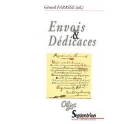 Envois et Dédicaces - PU Septentrion - Presses Universitaires Du Septen-Trion - broché - Essai