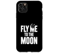 Envole-Moi vers la Lune | Espace rétro Vintage Coque pour iPhone 11 Pro Max
