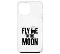 Envole-Moi vers la Lune | Espace rétro Vintage Coque pour iPhone 12 Pro Max