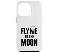 Envole-Moi vers la Lune | Espace rétro Vintage Coque pour iPhone 13 Pro