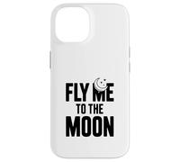 Envole-Moi vers la Lune | Espace rétro Vintage Coque pour iPhone 14