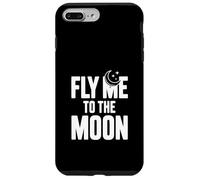Envole-Moi vers la Lune | Espace rétro Vintage Coque pour iPhone 7 Plus/8 Plus
