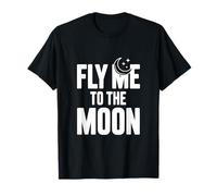 Envole-Moi vers la Lune | Espace rétro Vintage T-Shirt