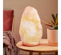 Envostar Harmony lampe de sel Natur Socle 26-30cm, rouge, Salon / Salle à manger, Pierre, Lampe à poser