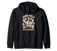 Envoyer de l'aide Je suis Tout emmêlé Sweat à Capuche
