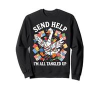 Envoyer de l'aide Je suis Tout emmêlé Sweatshirt