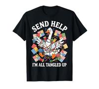 Envoyer de l'aide Je suis Tout emmêlé T-Shirt