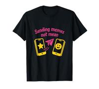 Envoyer des mèmes ne signifie pas médias sociaux Meme Art T-Shirt