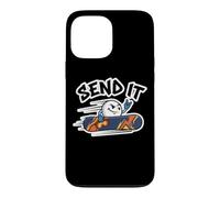 ENVOYEZ-Le Extreme Snowboarder Cartoon Rock on Shredder Vibe Coque pour iPhone 13 Pro Max