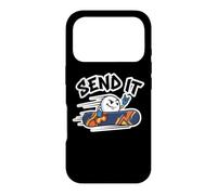 ENVOYEZ-Le Extreme Snowboarder Cartoon Rock on Shredder Vibe Coque pour iPhone 17 Pro