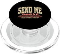 Envoyez-Moi. Ésaïe 6:8. Travaillez pour Le Royaume des Cieux PopSockets PopGrip pour MagSafe