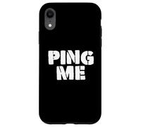 Envoyez-moi un ping Coque pour iPhone XR