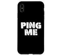 Envoyez-moi un ping Coque pour iPhone XS Max