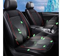 EnweKapu Siege Massant Voiture Ventilation, Coussin Siege Auto Réfrigération, Massage rafraîchissant, Vibratoire, Housses et Coussins pour Siège Auto pour Voiture Véhicule Tout-Terrain,Noir