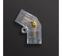 EnweMahi éclairage LED en Nid d'abeille pour L'esthétique Automobile, Connecteurs, Tubes Lumineux, Accessoires, Toutes Combinaisons, pour Salle De Sport, Stade, Café, Studio De Danse V-Shaped