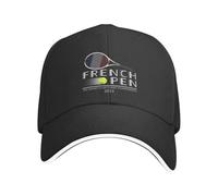 ENWIND Casquette de Baseball Génial Tournoi de Tennis de Roland-Garros Design Idea Casquette de Baseball Gentleman Hat Man Caps Femmes Hommes