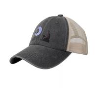 ENWIND Casquette de Baseball So La Lune Cover Cowboy Mesh Casquette De Baseball en Chapeau Alpinisme Casquette De Soleil Homme Femme