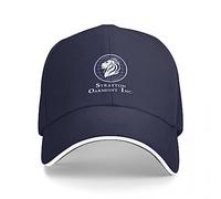 ENWIND Casquette de Baseball Stratton Oakmont Logo Cap Casquette de Baseball Chapeau de Plage élégant Chapeaux pour Femmes Mode imprimée pour Hommes Chapeaux Ajustables